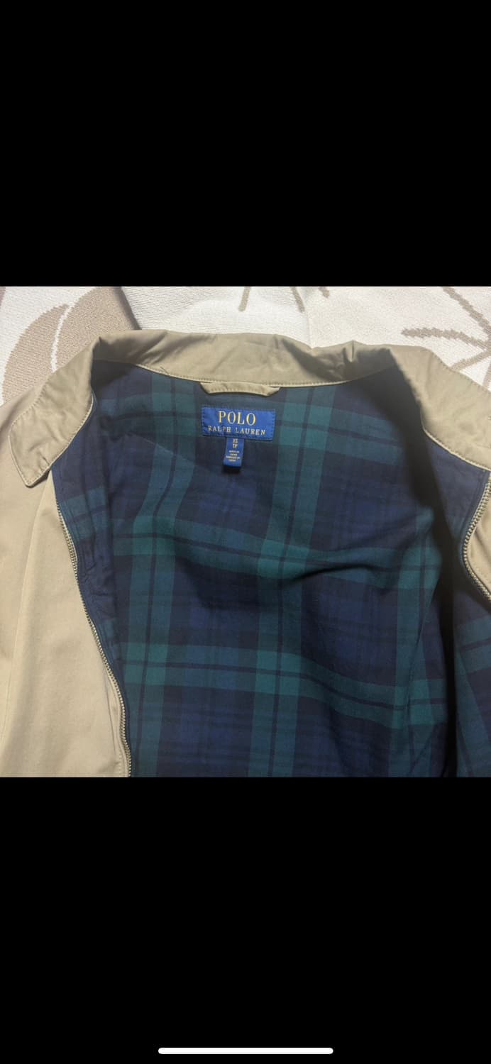 폴로 랄프로렌 봄버 점퍼 우먼 베이지 xs 상품이미지2