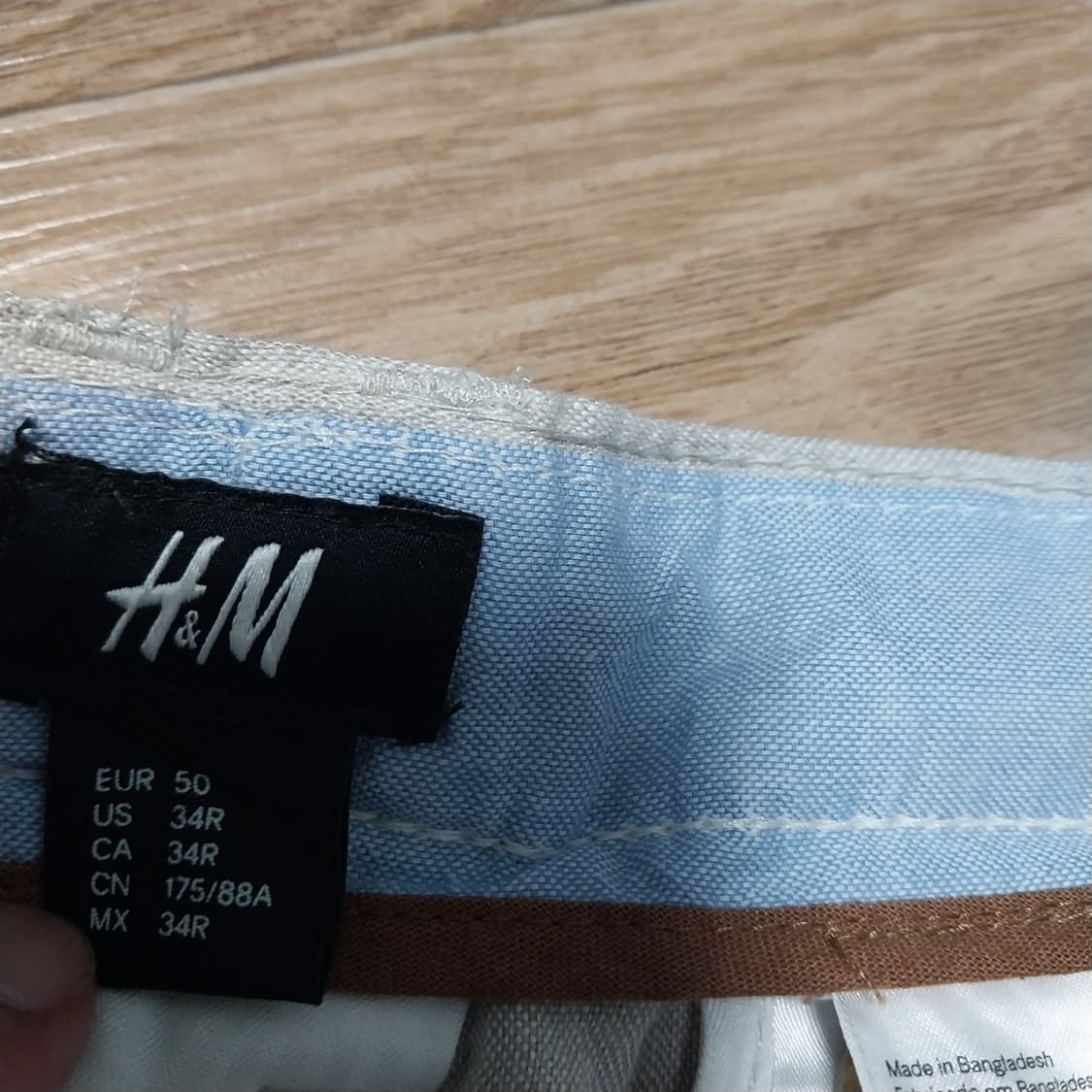 H앤M 마100프로 남성34 인치 상품이미지4