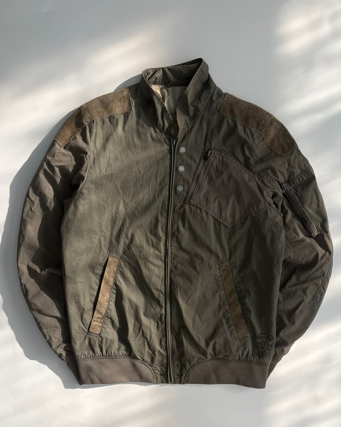 [L] 디젤 밀리터리 디테일 봄버 자켓 상품이미지1