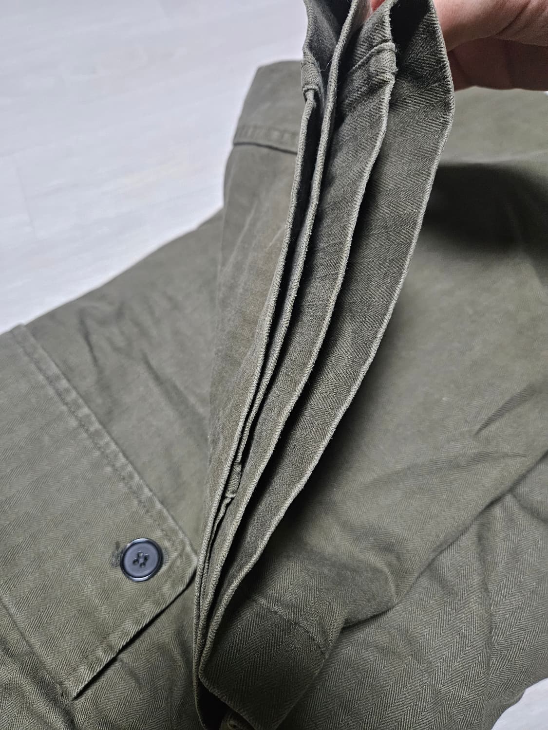 [M] 아트이프액츠 m43 hbt 카고팬츠 올리브 상품이미지3