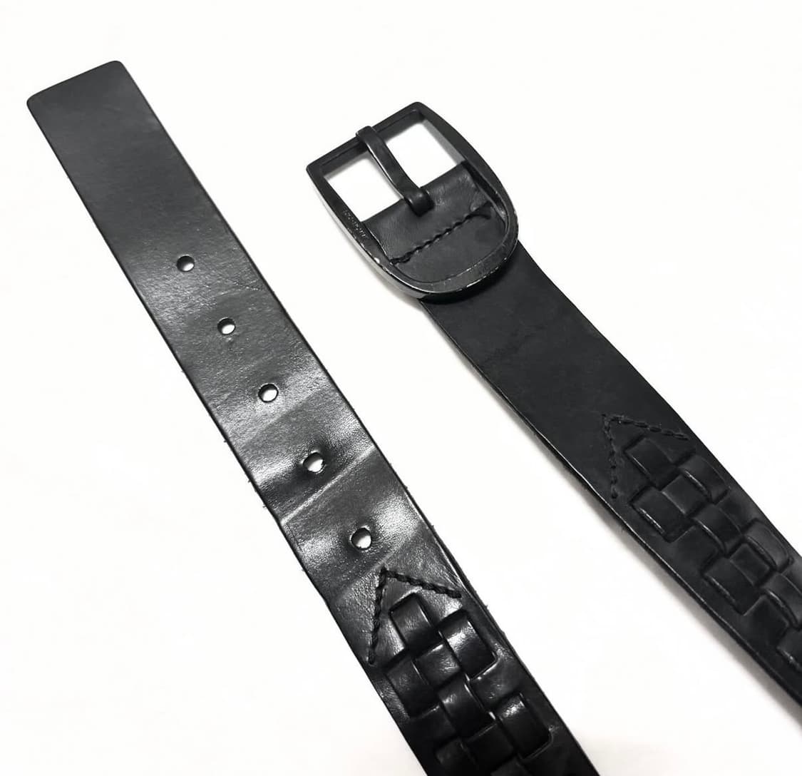 디올 옴므 - 03AW 레더 브레이디드 벨트 상품이미지1