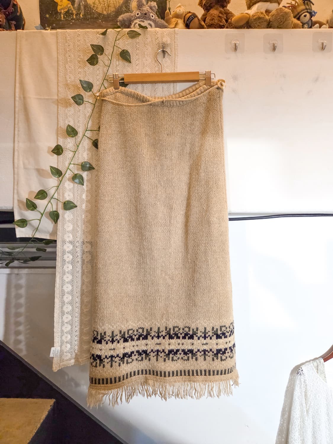 에스닉 니트 롱스커트 상품이미지4