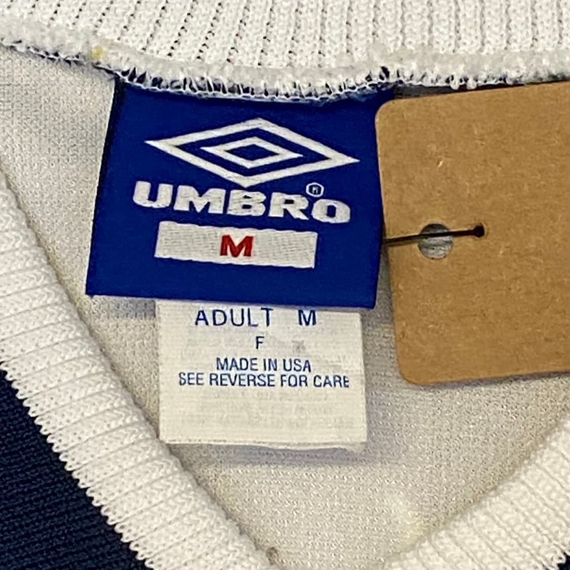 새상품급 90s Made in USA 엄브로 빅로고 축구유니폼 상품이미지5