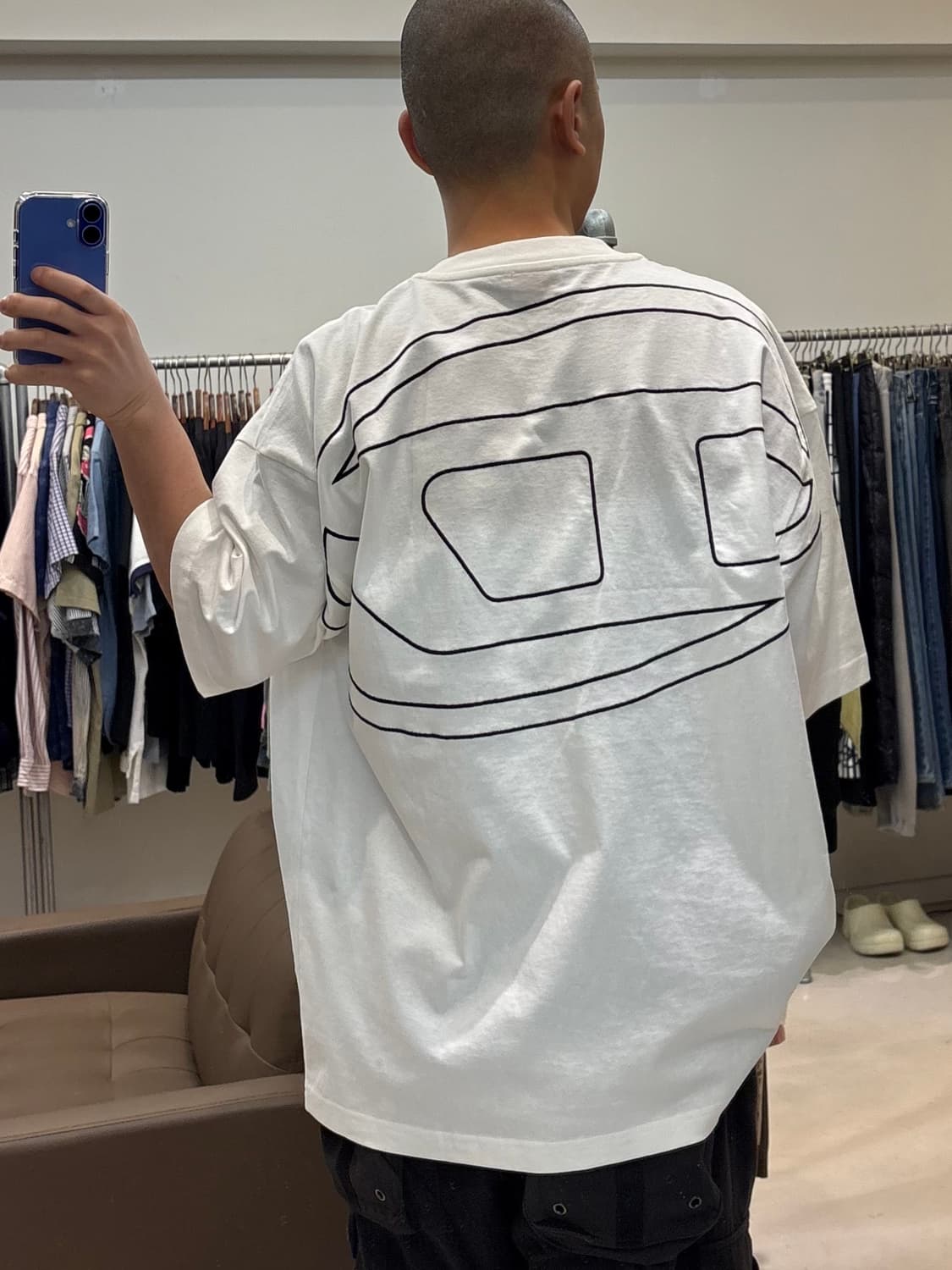 디젤 오벌 D 티셔츠 상품이미지9