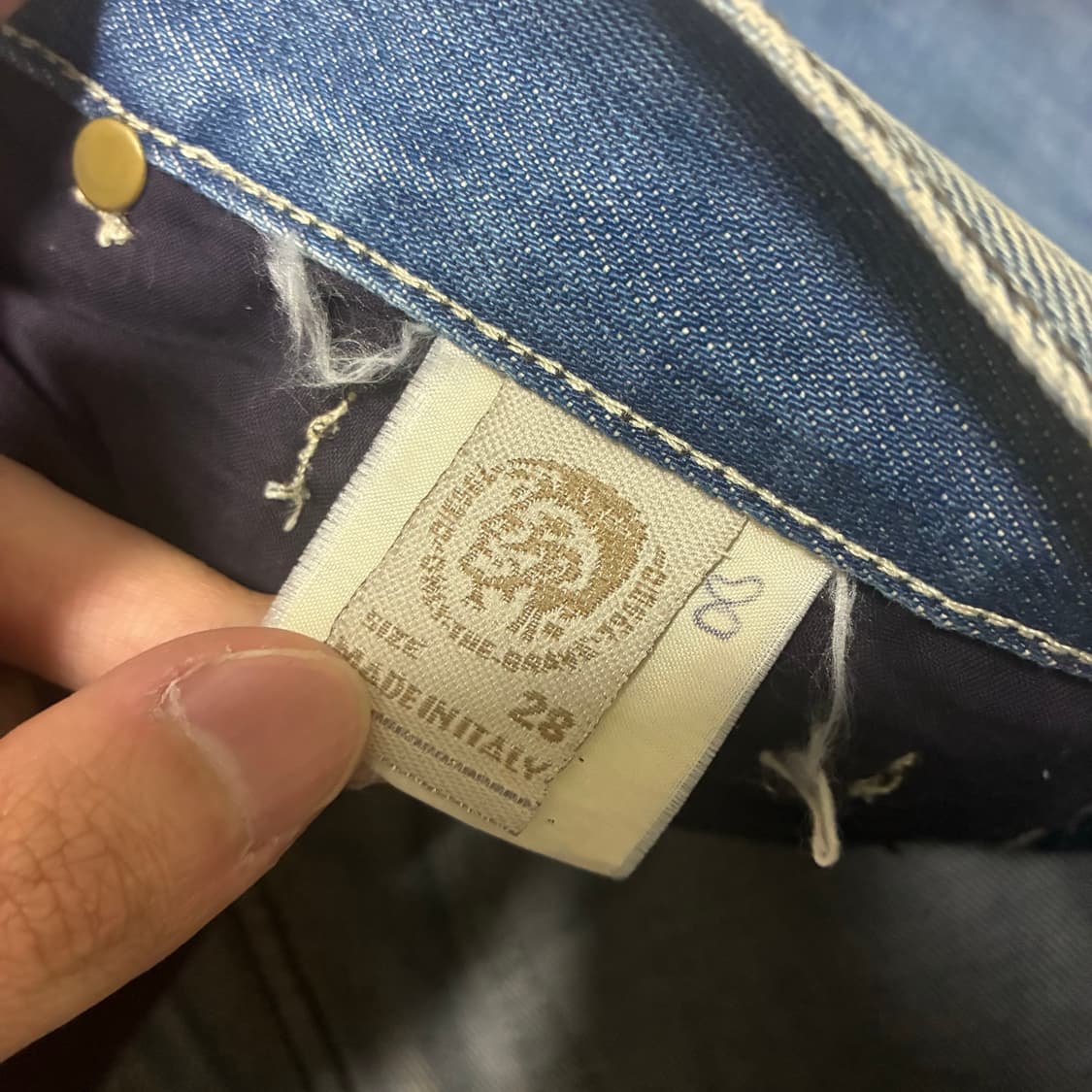 디젤 리브 데미지 스키니진 상품이미지7