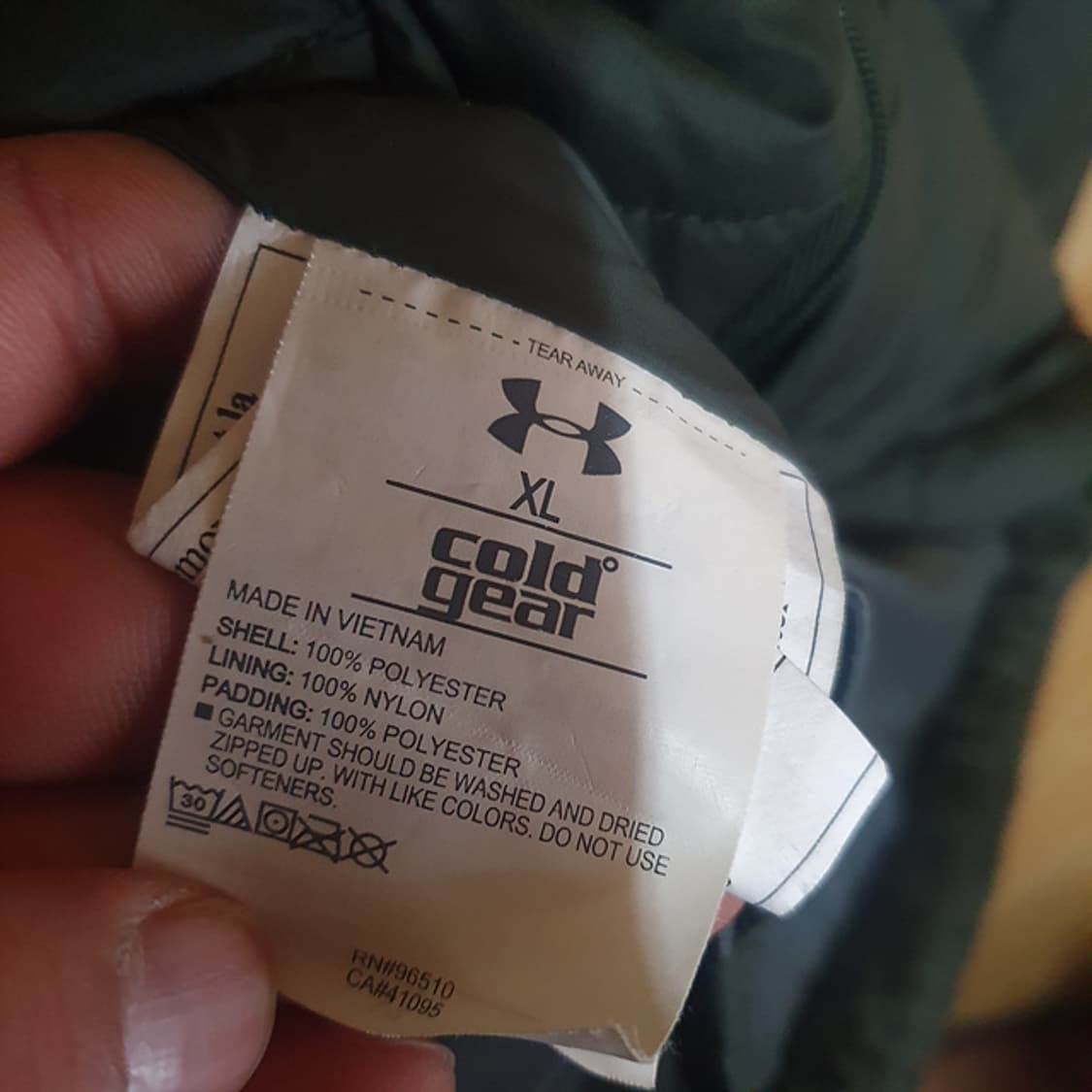 언더아머 콜드기어 자켓 XL 상품이미지4