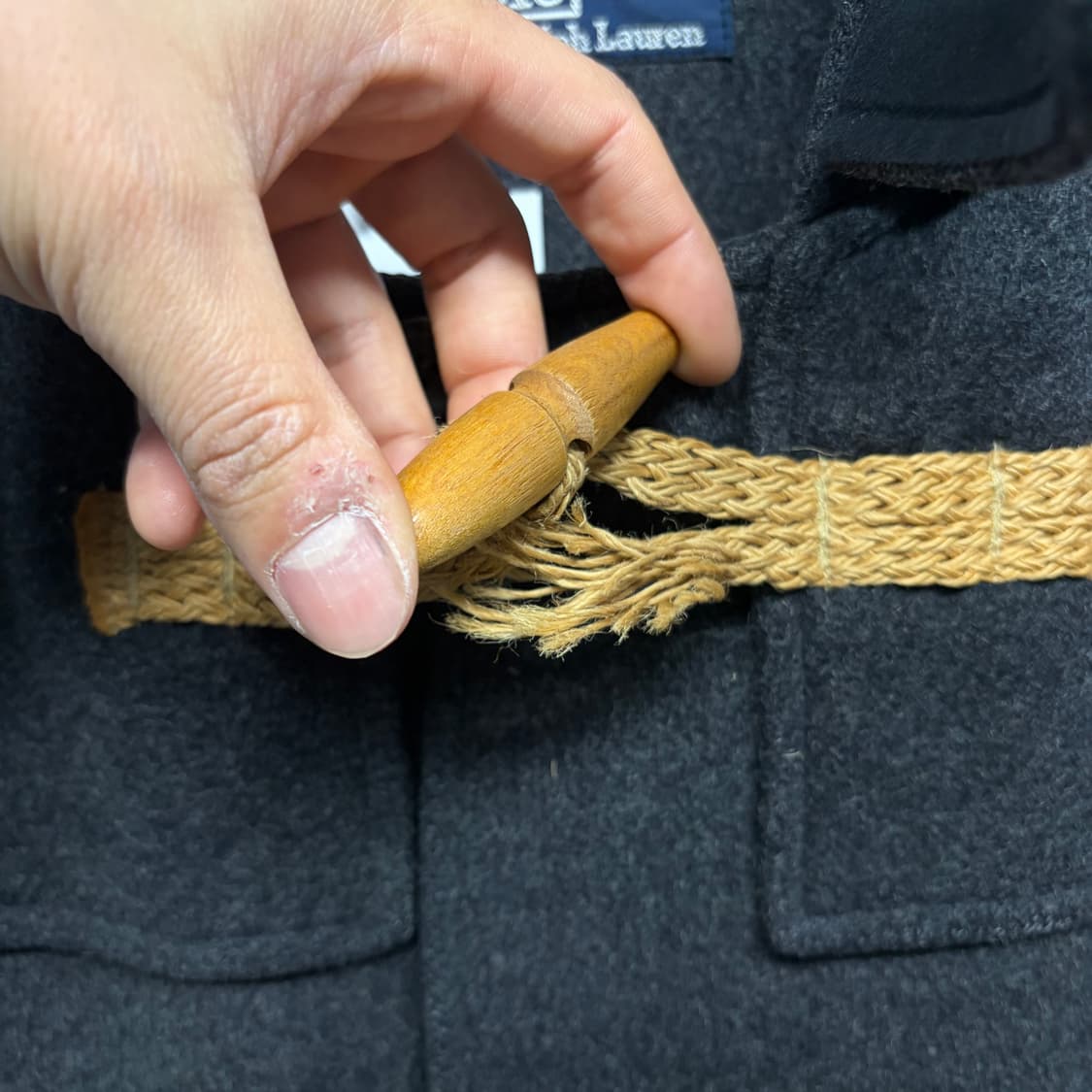 90S 폴로 랄프로렌 울 더플코트 상품이미지6