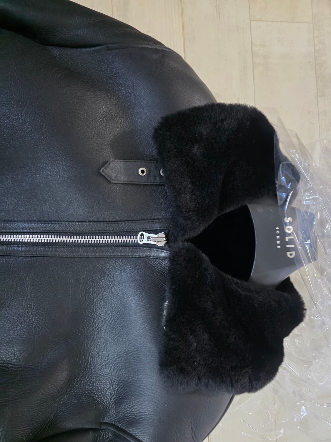 스페로네 램스킨 리얼 무스탕 M 상품이미지2