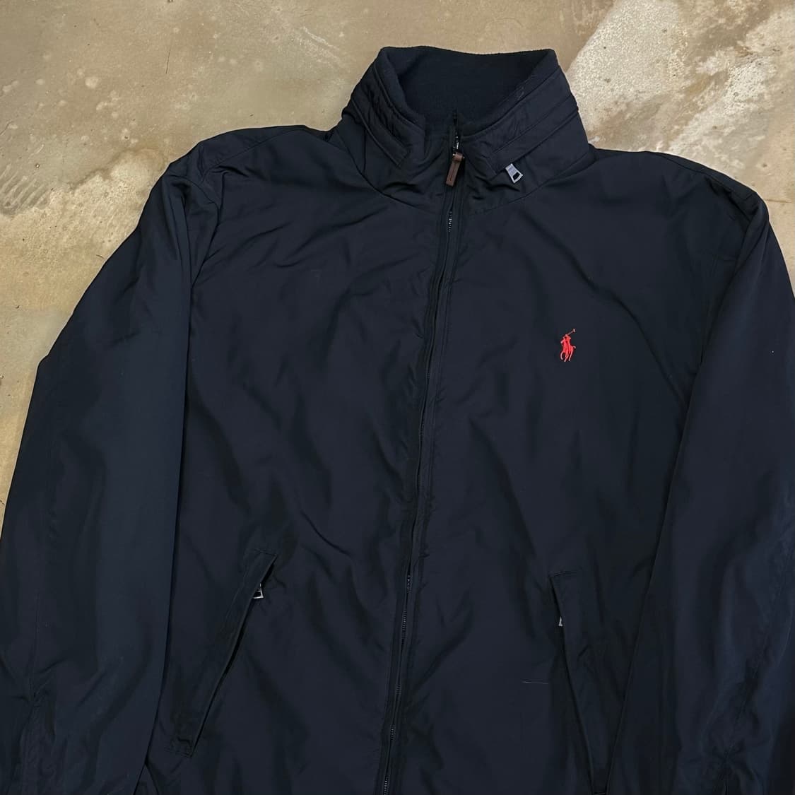 XL 폴로랄프로렌 블랙 폴리쉘 자켓 상품이미지1