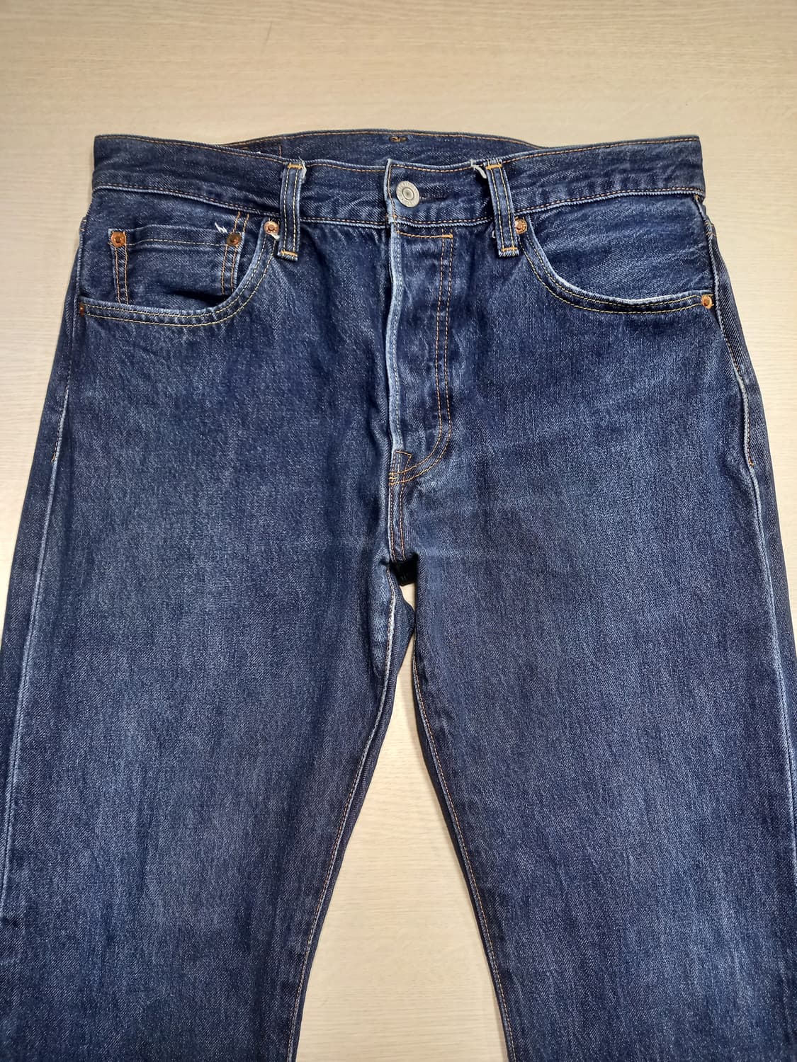 31 빅E 리바이스501 셀비지 스판 일자진 31-494 상품이미지3