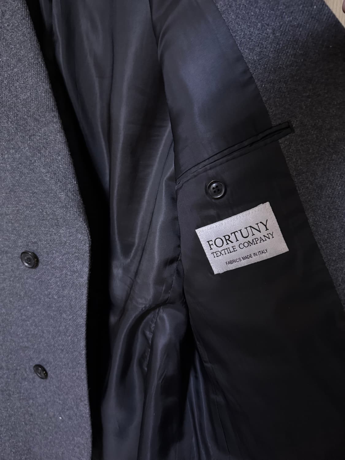 토니웩 울 플란넬 트윌 블레이저 그레이 M 상품이미지3