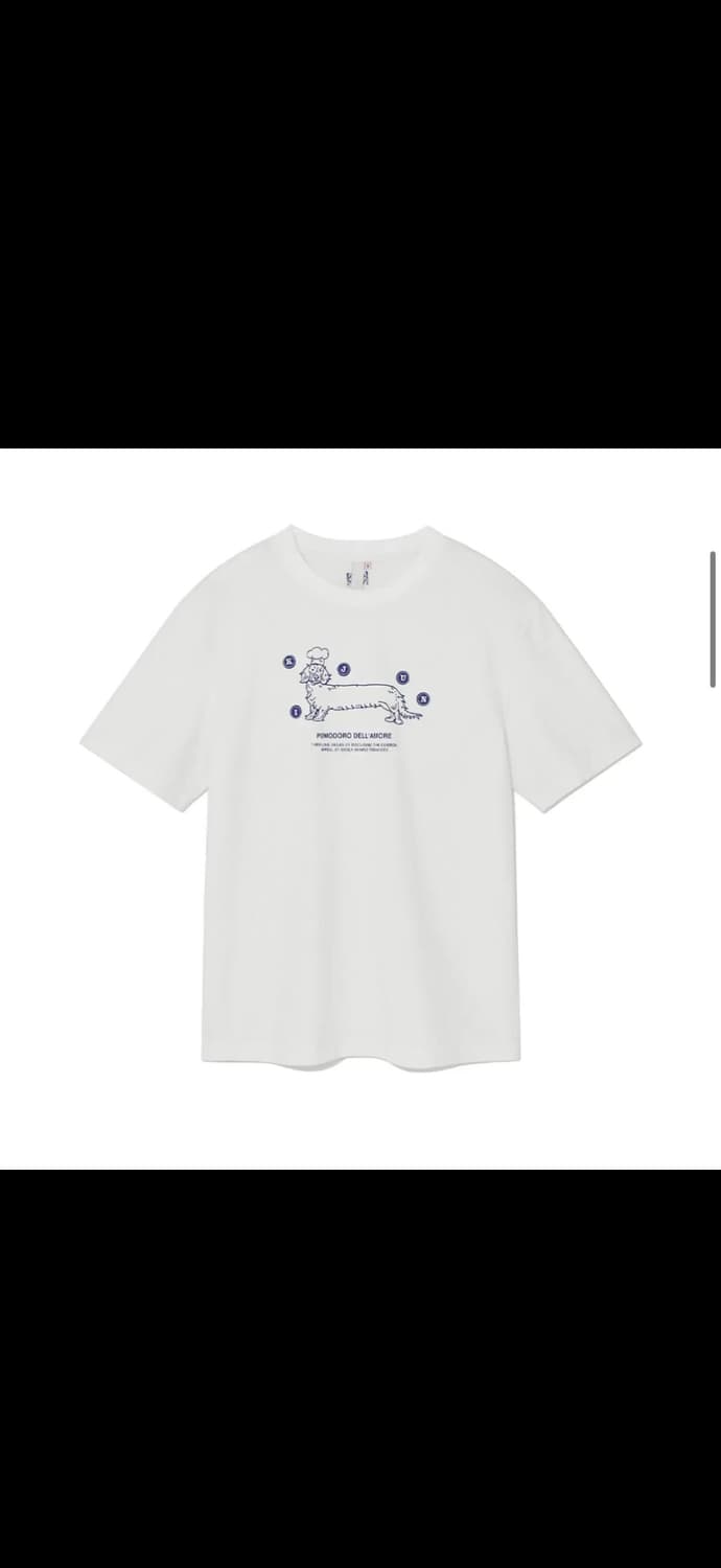 기준 kijun 닥스훈트 티셔츠 상품이미지1