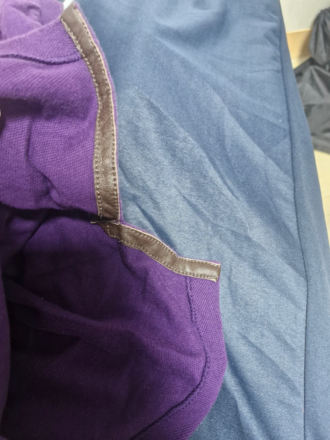 폴로랄프로렌 피케 반팔 티셔츠 보라색 m 상품이미지3