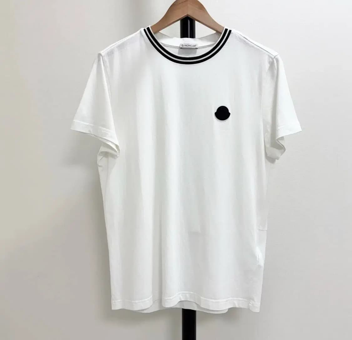 [M]몽클레어 블랙와펜 반팔티 상품이미지1