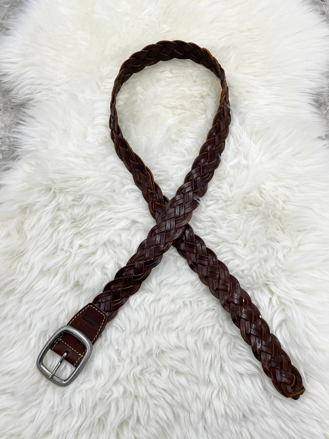 리바이스 리얼레더 위빙 버클 벨트 상품이미지5