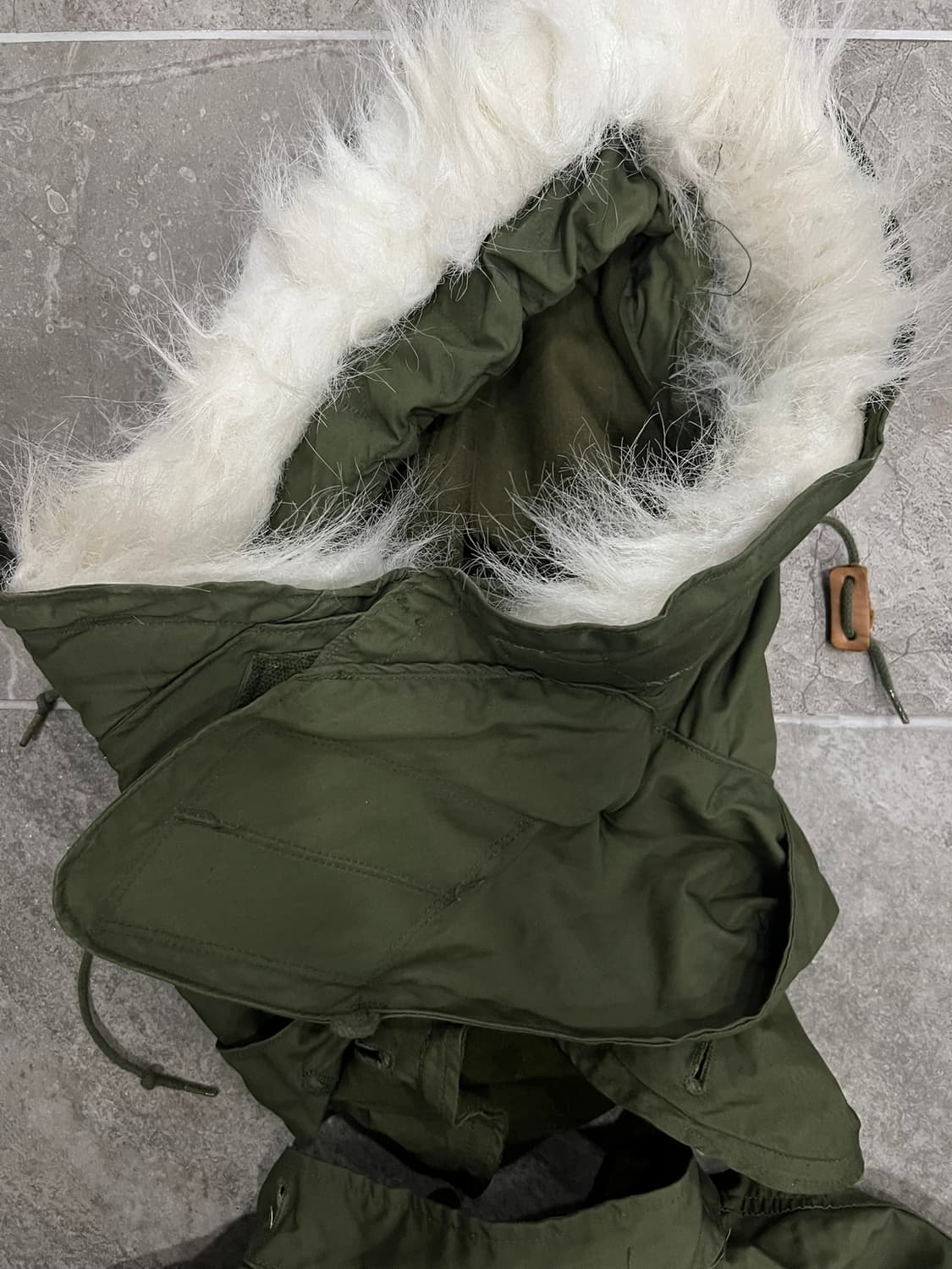 (M) M65 피쉬테일 오리지널 개파카 풀셋 상품이미지10