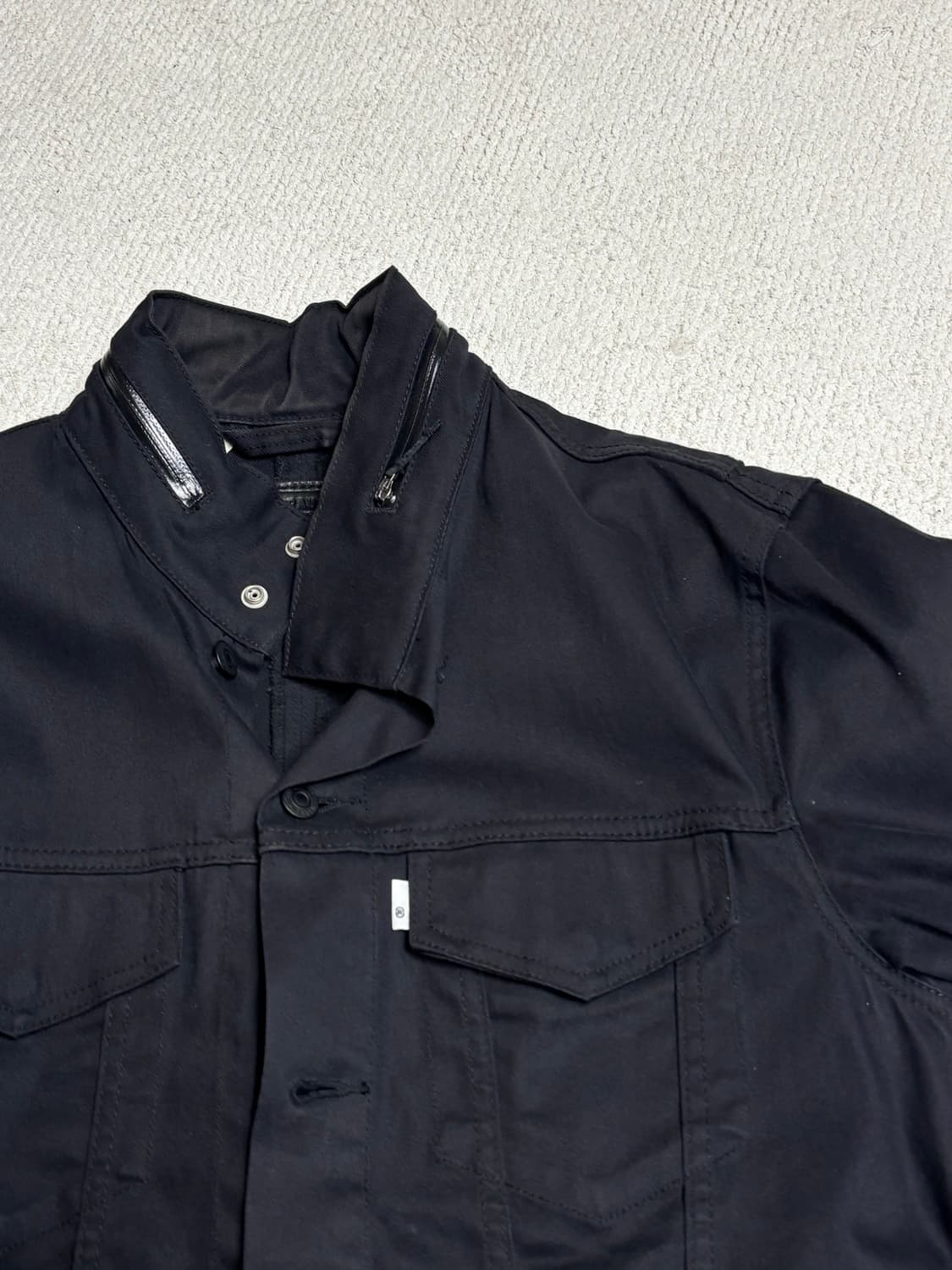 리바이스 화이트 탭 블랙트러커 자켓 상품이미지2