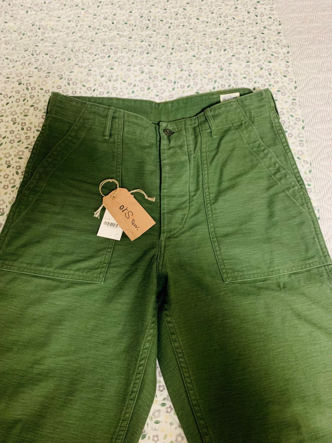 [2] 오어슬로우 01-5002 퍼티그 팬츠 오리지널 핏 상품이미지3