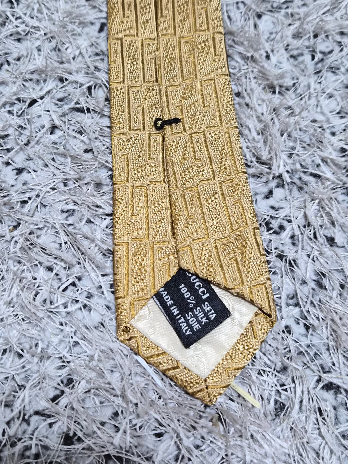 구찌GUCCI G로고 패턴 넥타이 Free - N58 상품이미지8