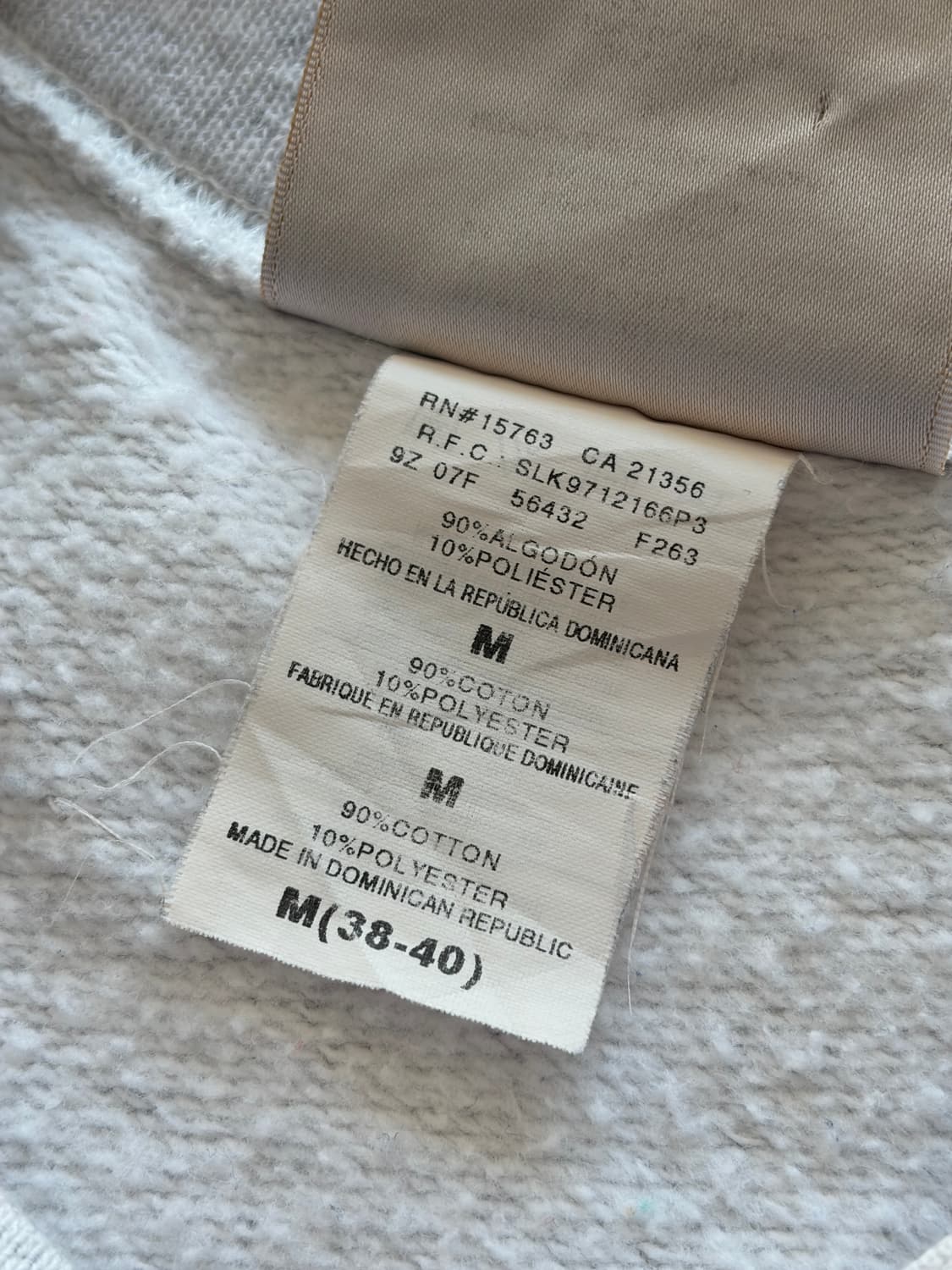 90s Hanes 헤인즈 헤비웨이트 빈티지 스웻 M (103) 상품이미지7