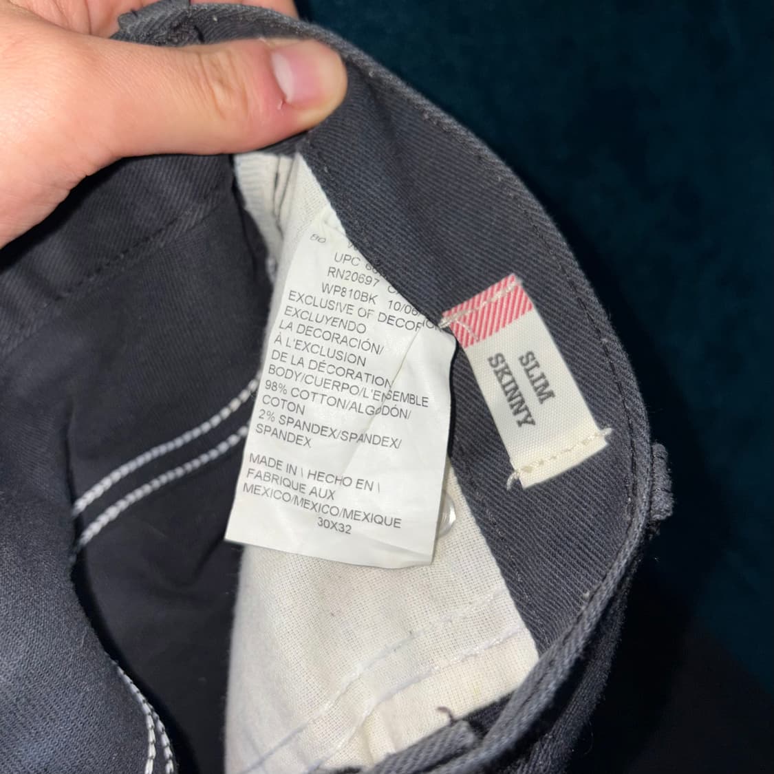 (32) 디키즈 슬림핏 블랙 워크 팬츠 상품이미지7