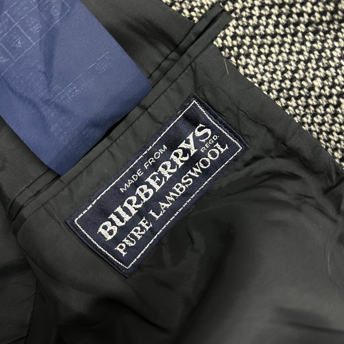 버버리 영국판 퓨어램스울 자켓 상품이미지9