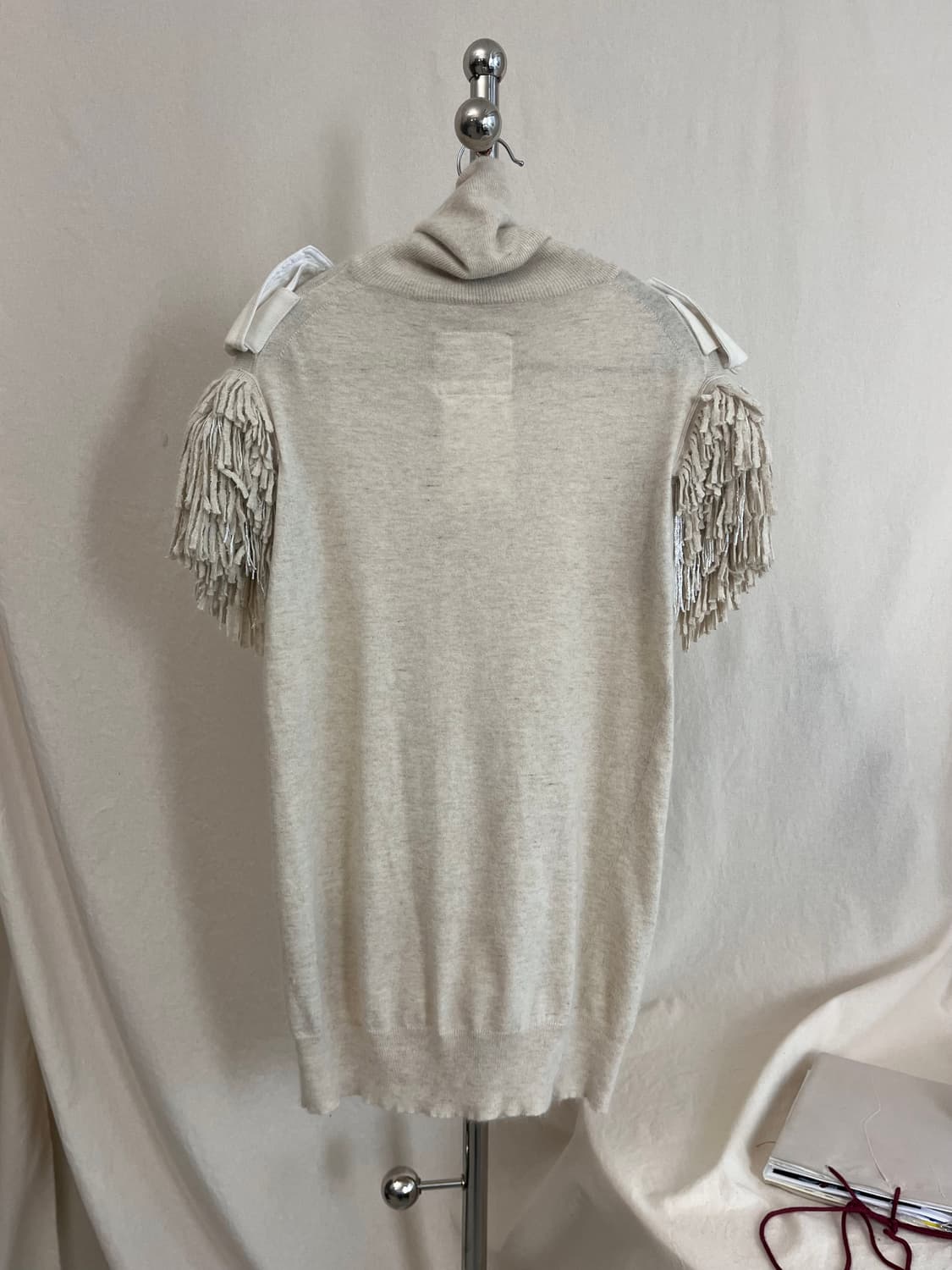 Sacai Fringe Turtle Neck Top 상품이미지8