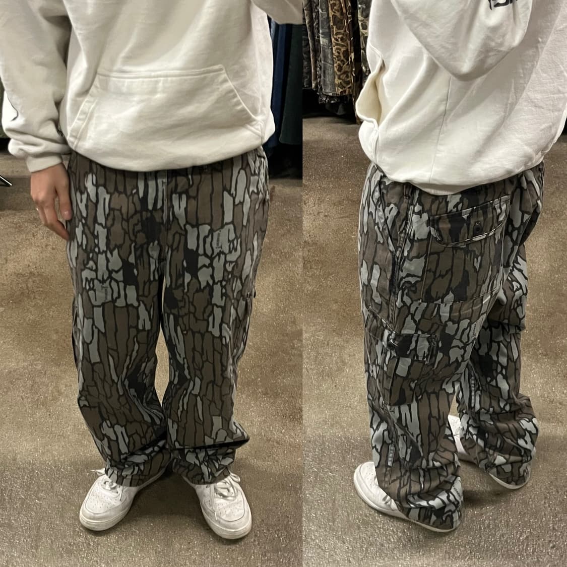 90s 빈티지 카모 헌팅 팬츠 (36”) 상품이미지7
