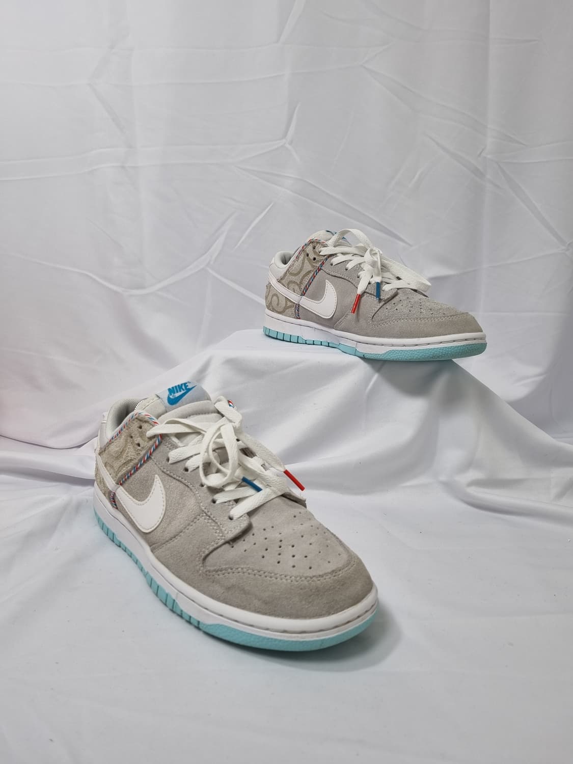 265 나이키 덩크 로우 바버샵 그레이 스니커즈 상품이미지4