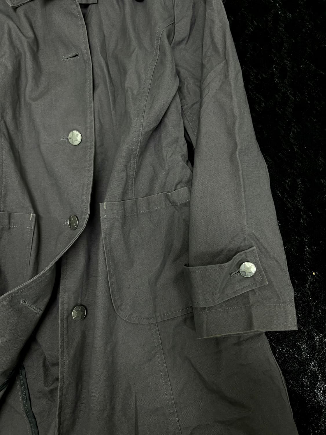 “Denimus” Minimal Design Long Jacket 상품이미지7