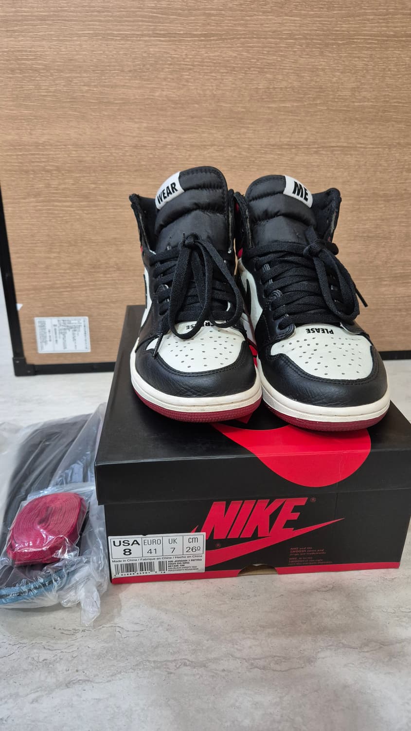[260] 나이키 조던1 낫포리셀 레드 상품이미지9