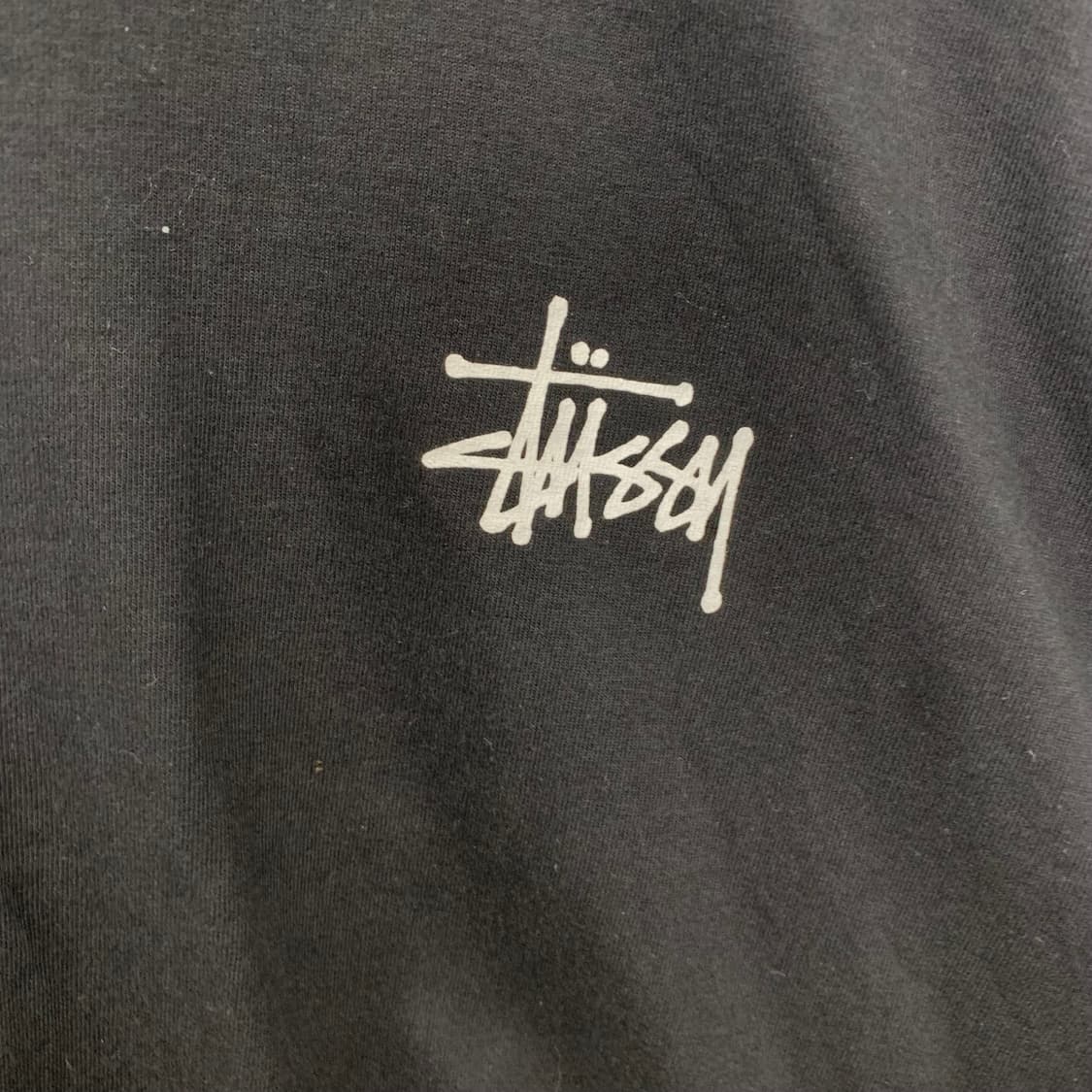 스투시 스탁로고 블랙 롱슬리브  상품이미지5