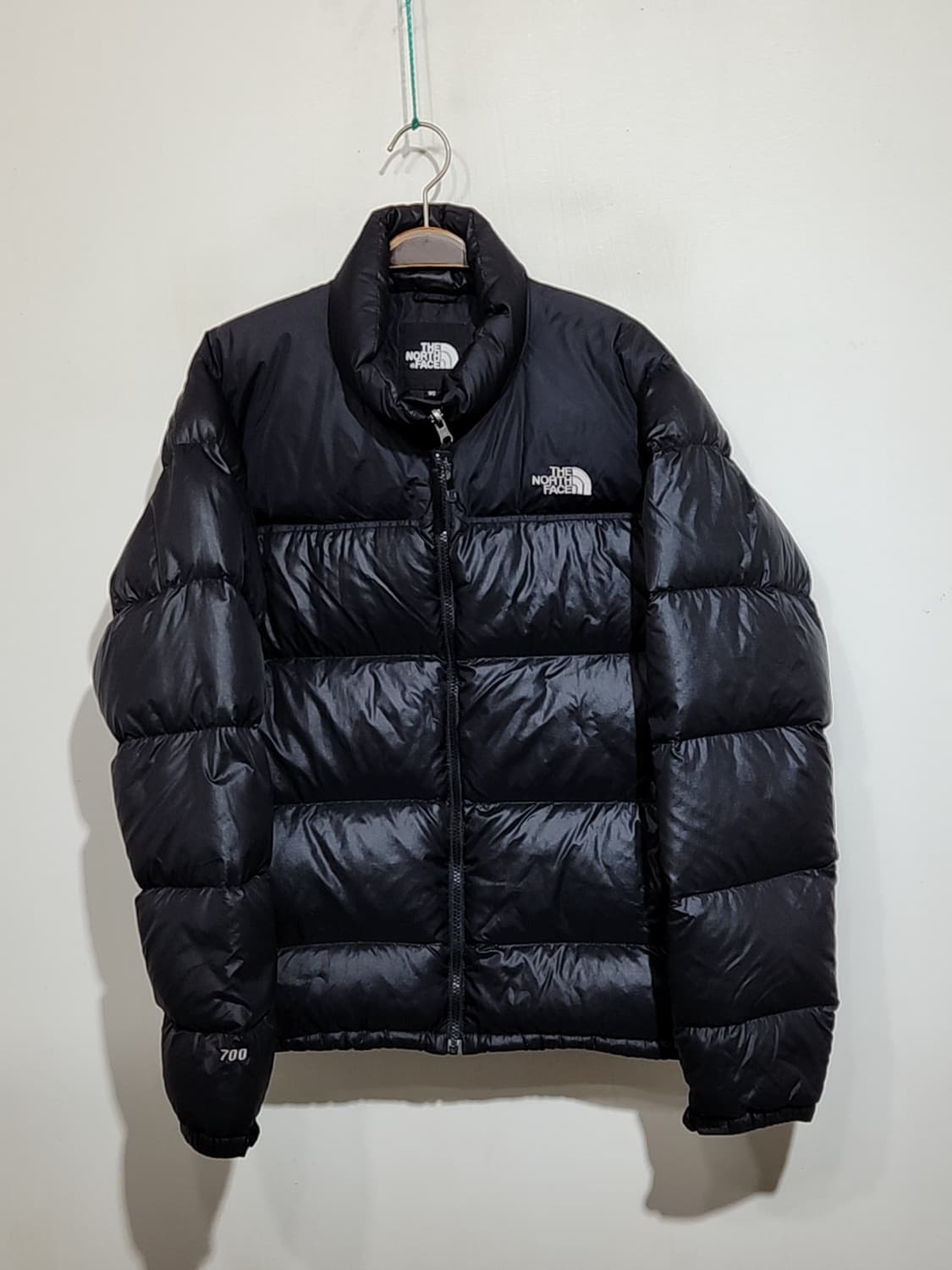 (XL) 노스페이스 눕시패딩 점퍼 블랙 거위털 700 구스다운 자켓  상품이미지1