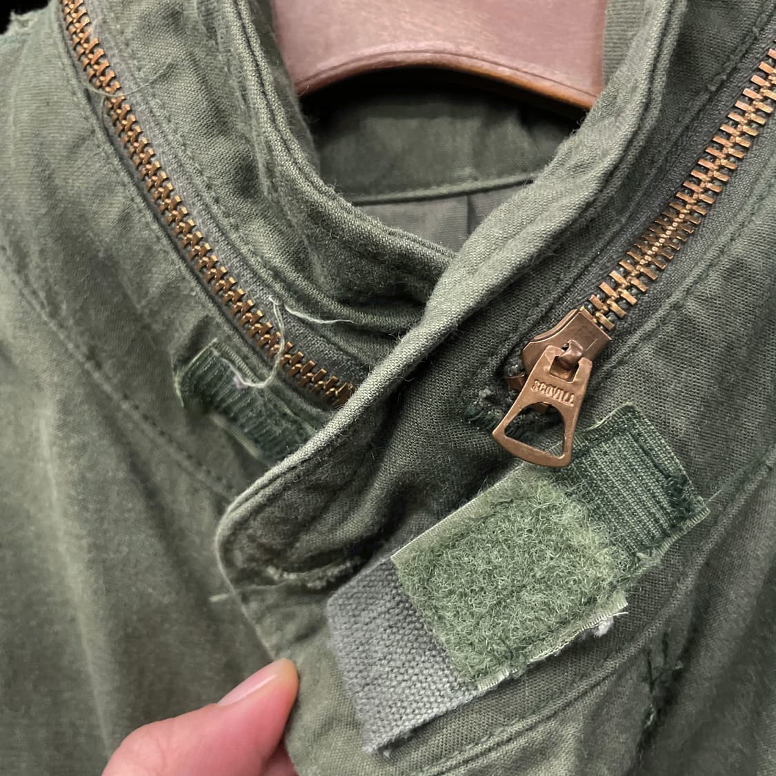 70s 알파인더스트리 M-65 필드자켓 오리지널 밀리터리 야상 N355 상품이미지3