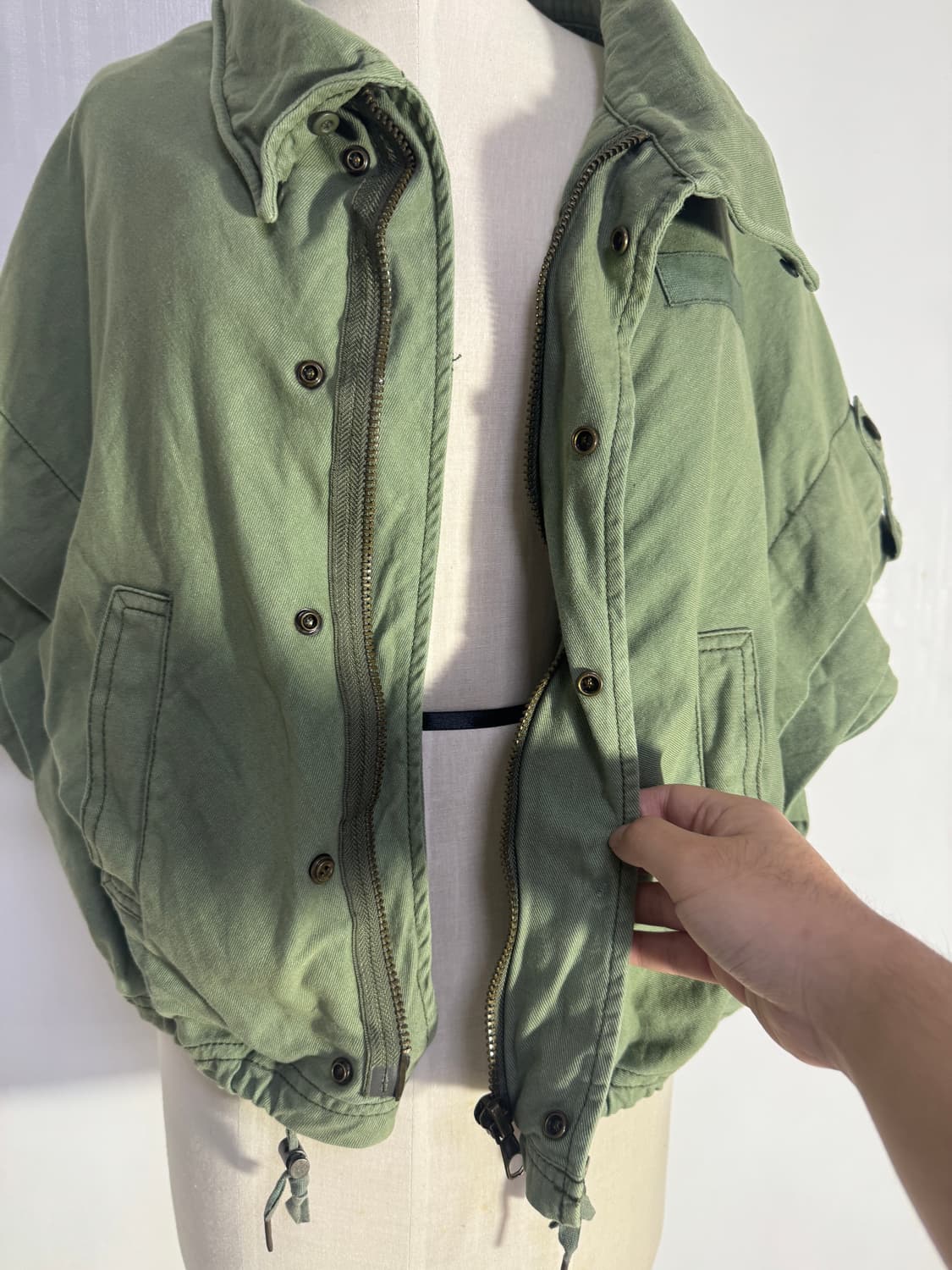 Goa 밀리터리 베스트 y2k lgb 상품이미지7