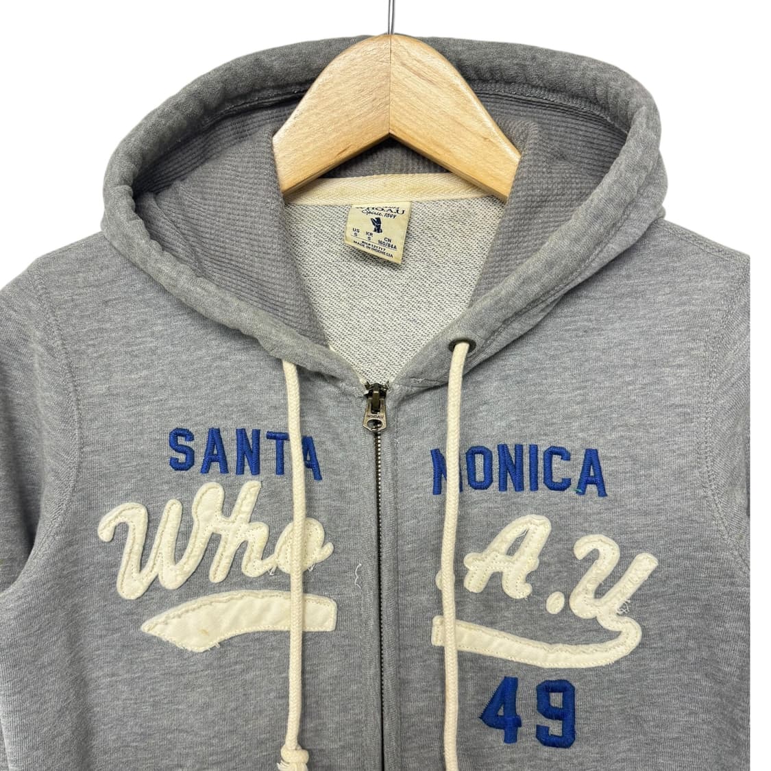 후아유 아치로고 후드집업 상품이미지2