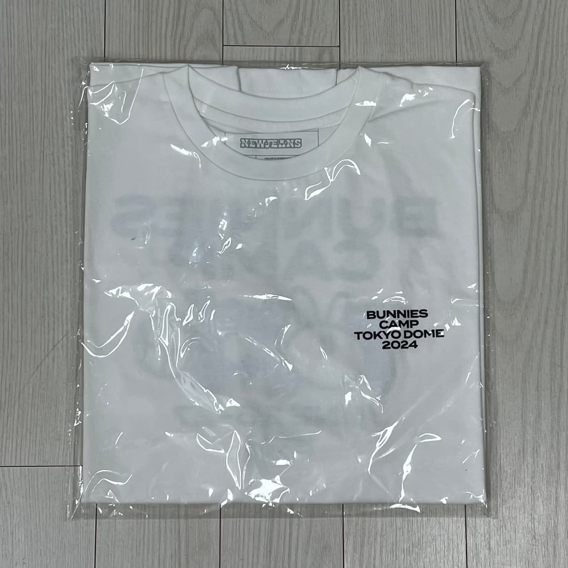 뉴진스 버니즈 캠프 2024 도쿄돔 티셔츠 화이트 L 상품이미지2
