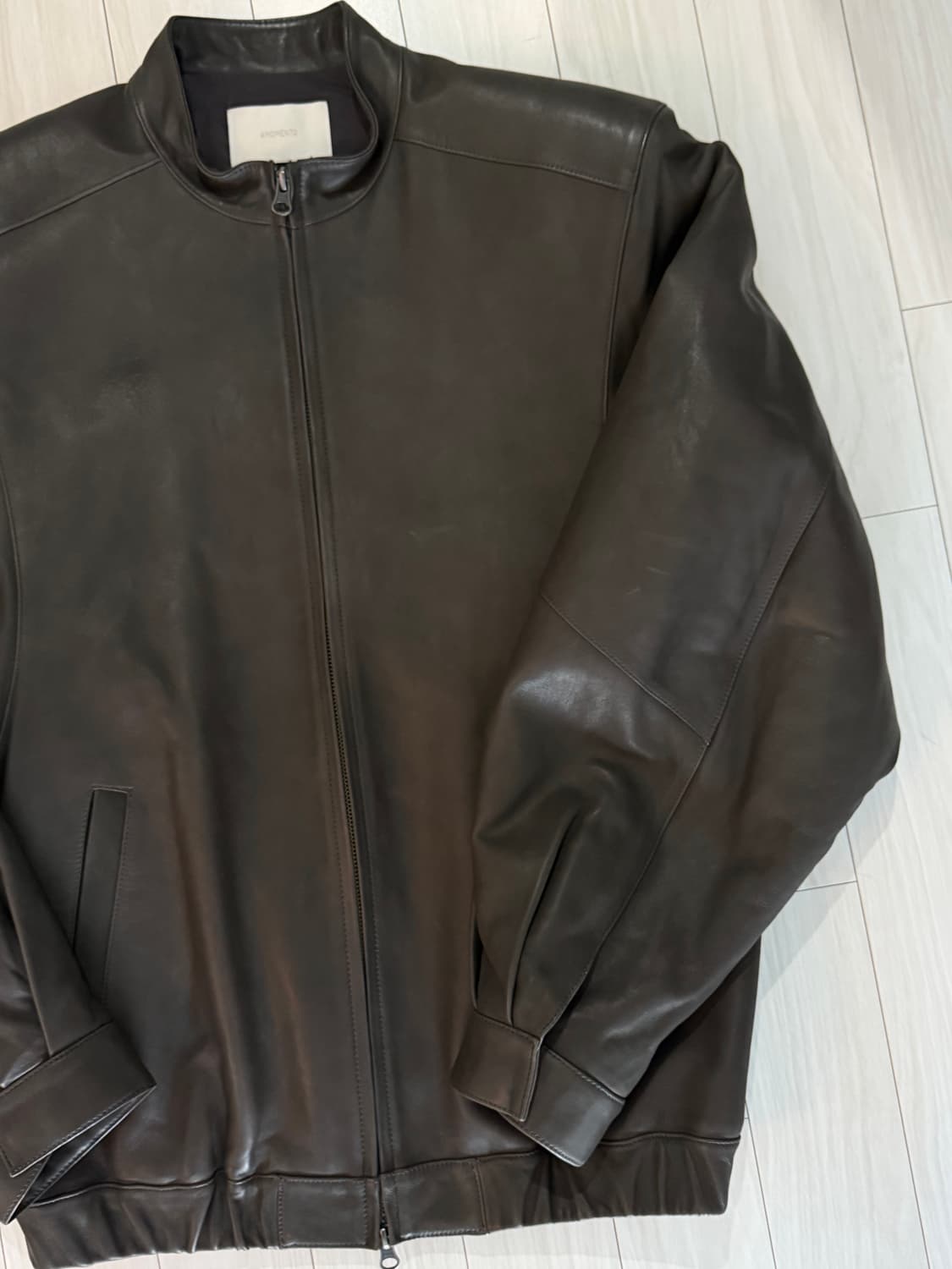 25FW 아모멘토 램스킨 레더 L 상품이미지3