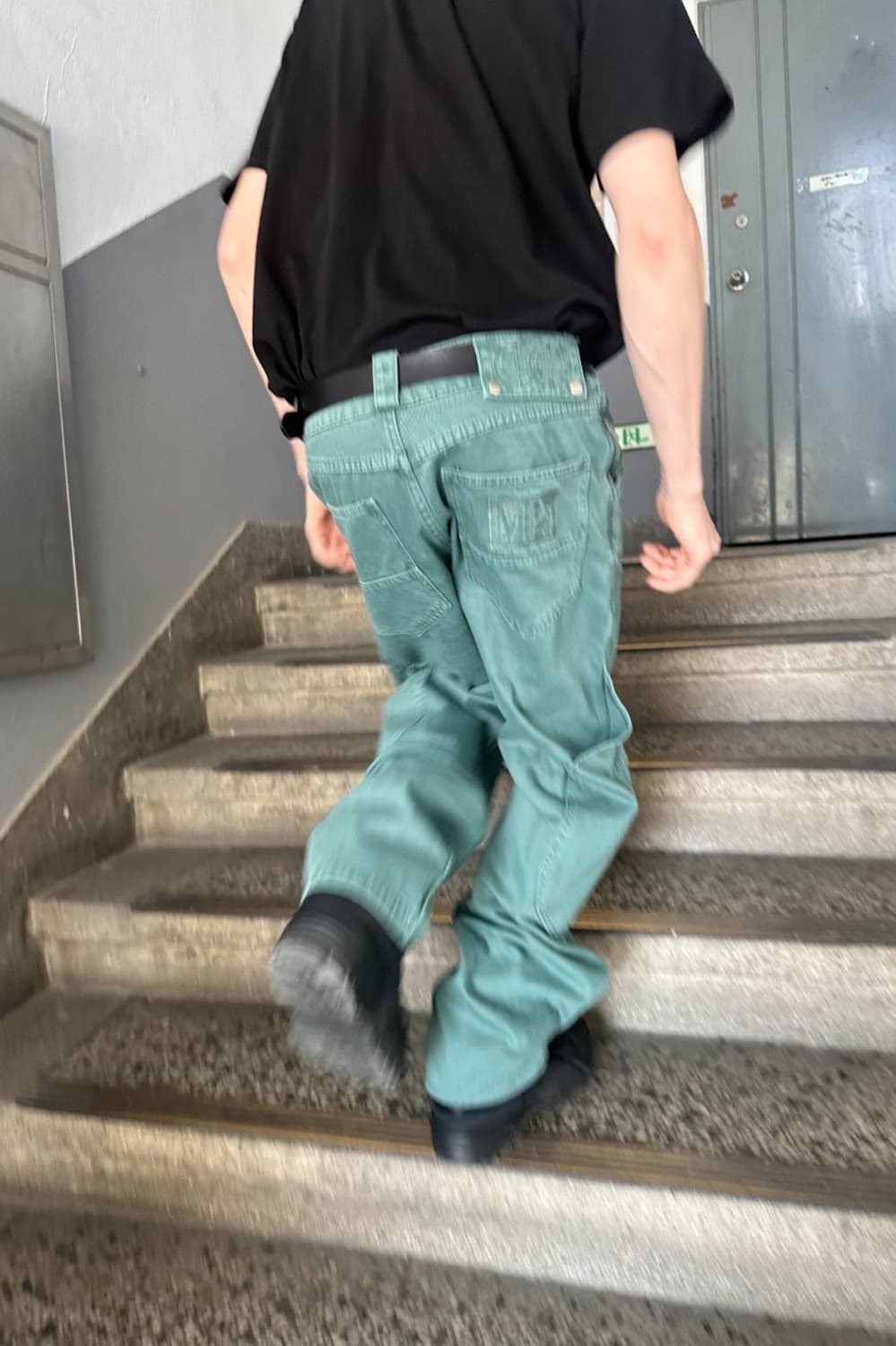 MPa CALF POCKET PANTS (EMERALD)L 상품이미지1