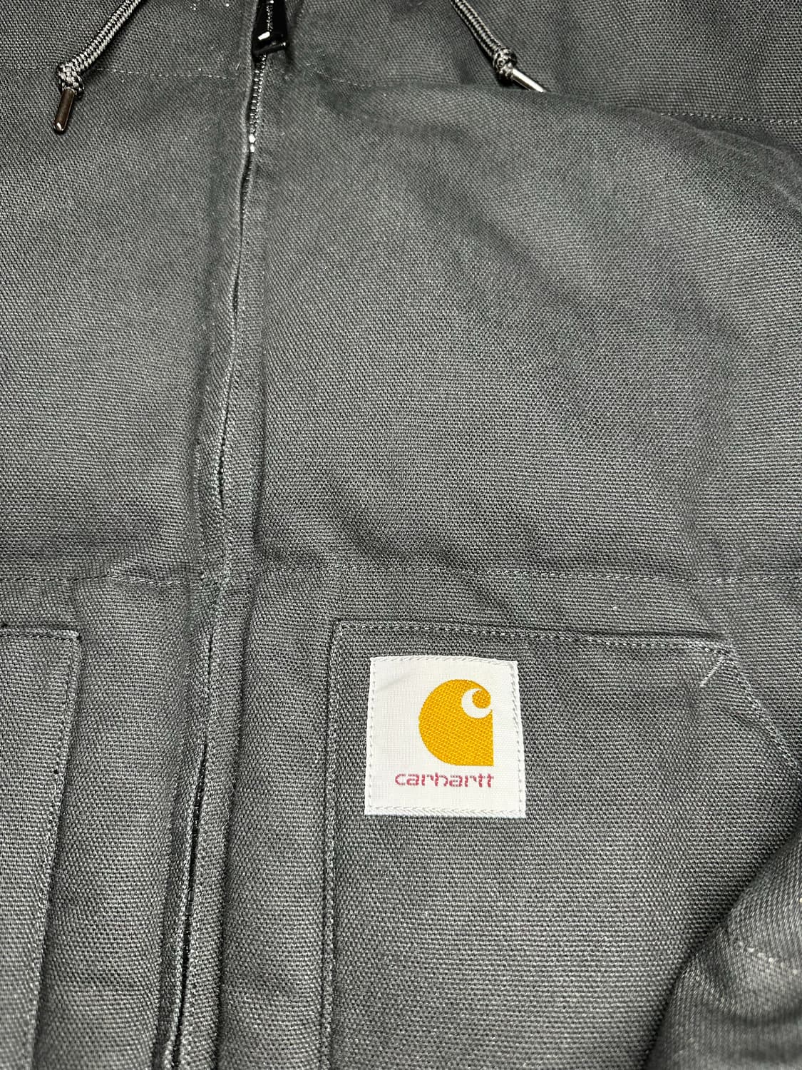 칼하트 블랙 후드 자켓 상품이미지5