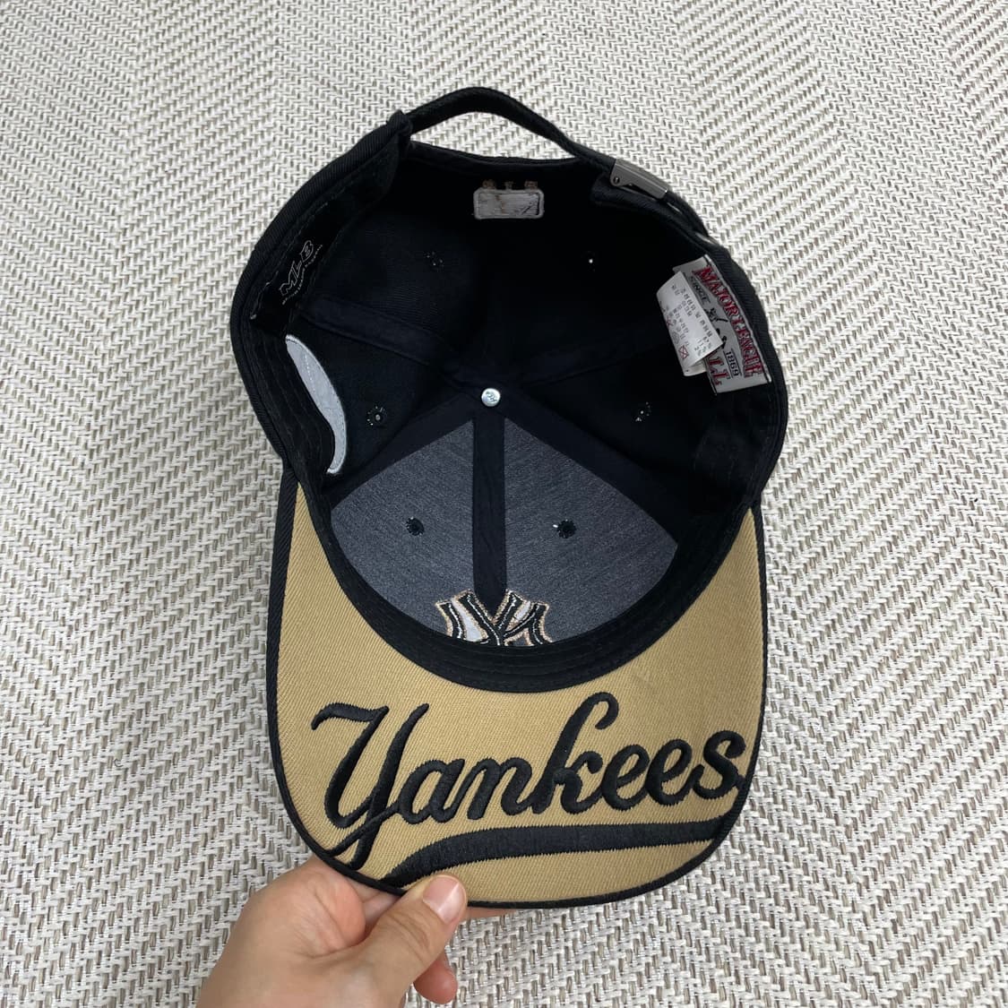MLB 뉴욕 양키스 볼캡 블랙 상품이미지5