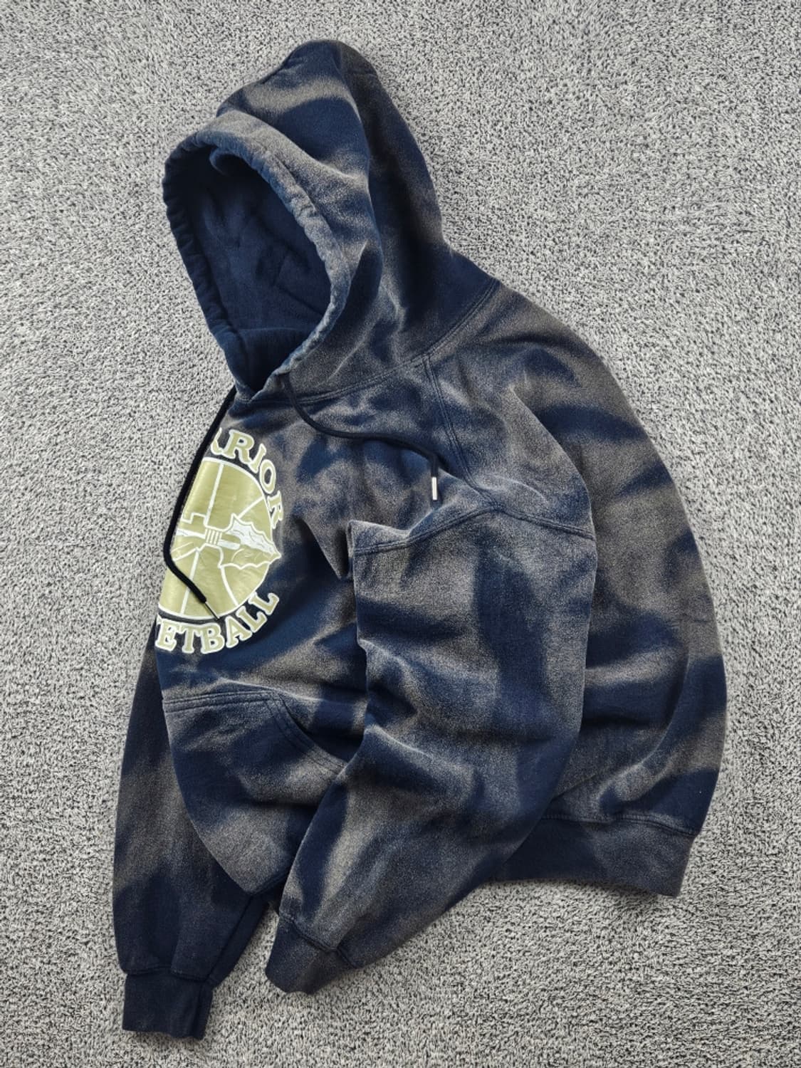 GILDAN 다잉 워시드 커스텀 후드 티셔츠 ( M ) / 10673 상품이미지3