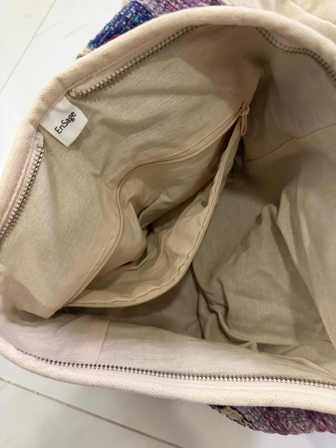 EnSage 보헤미안 패치워크 슬링백 상품이미지5