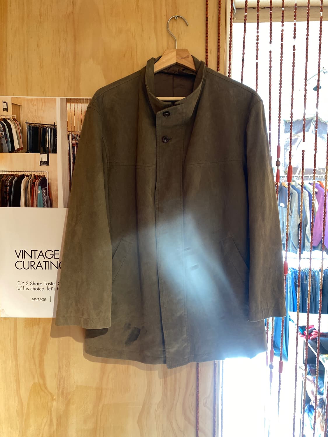 스웨이드 레더자켓 상품이미지1