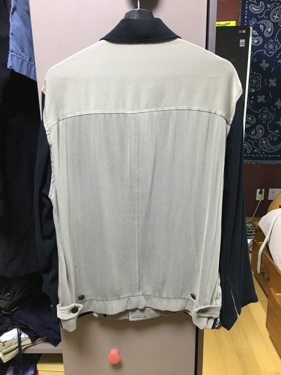 Japanese zipper  mash shirt 상품이미지3