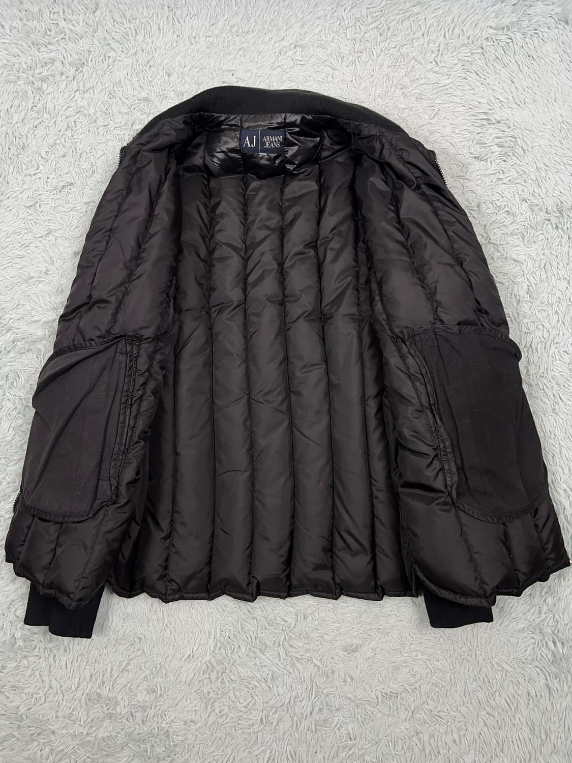 아르마니 독수리패치 덕다운 퀼팅 패딩 100 상품이미지8