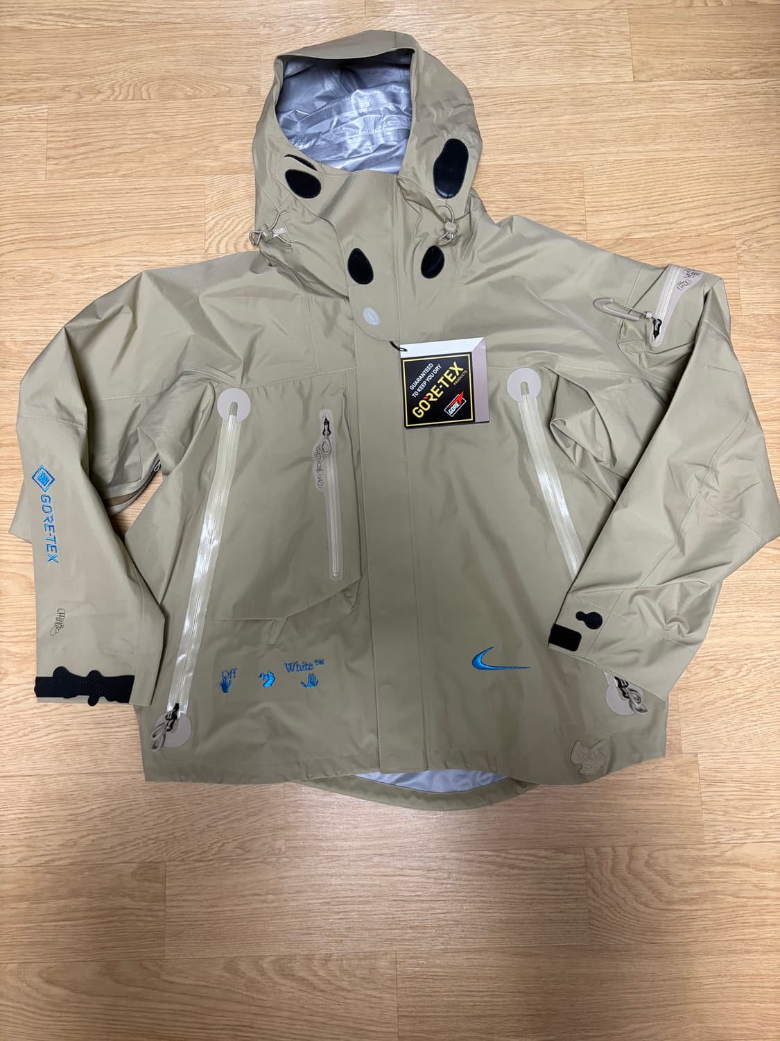 나이키 x 오프화이트 nrg 고어텍스 자켓 xl 새상품 상품이미지1