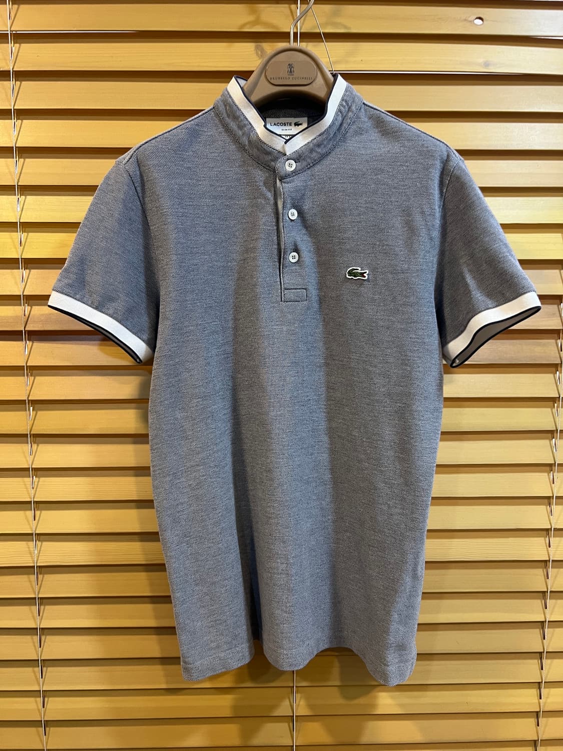 라코스테 남성 보카시네이비 차이나카라티셔츠 PK반팔티셔츠 상품이미지2