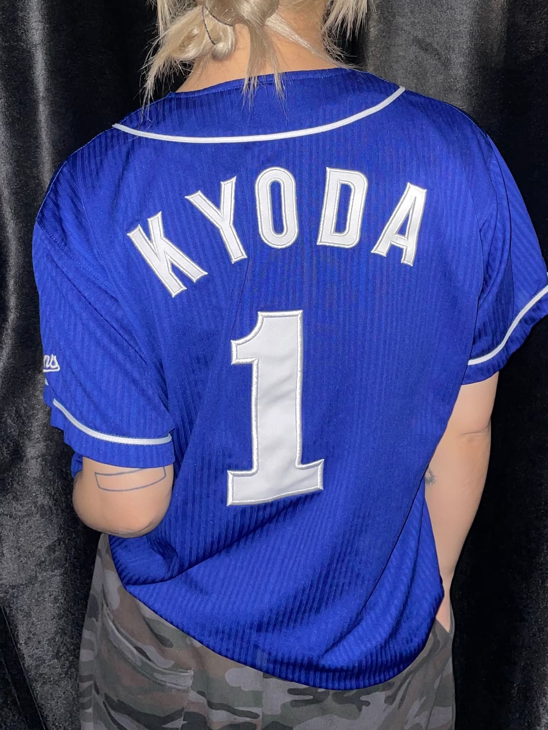 KYODA No.1 야구 유니폼 블루 상품이미지1