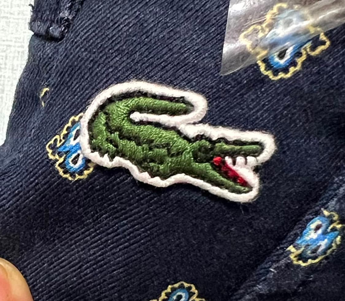 라코스테 남자 청 반바지 데님쇼츠 스판좋음 캐주얼 네이비 L 32 상품이미지3